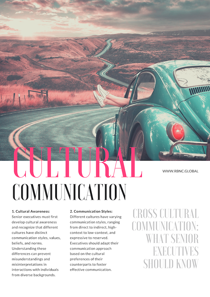 Cross Cultural Communication: What Senior Executives Should Know