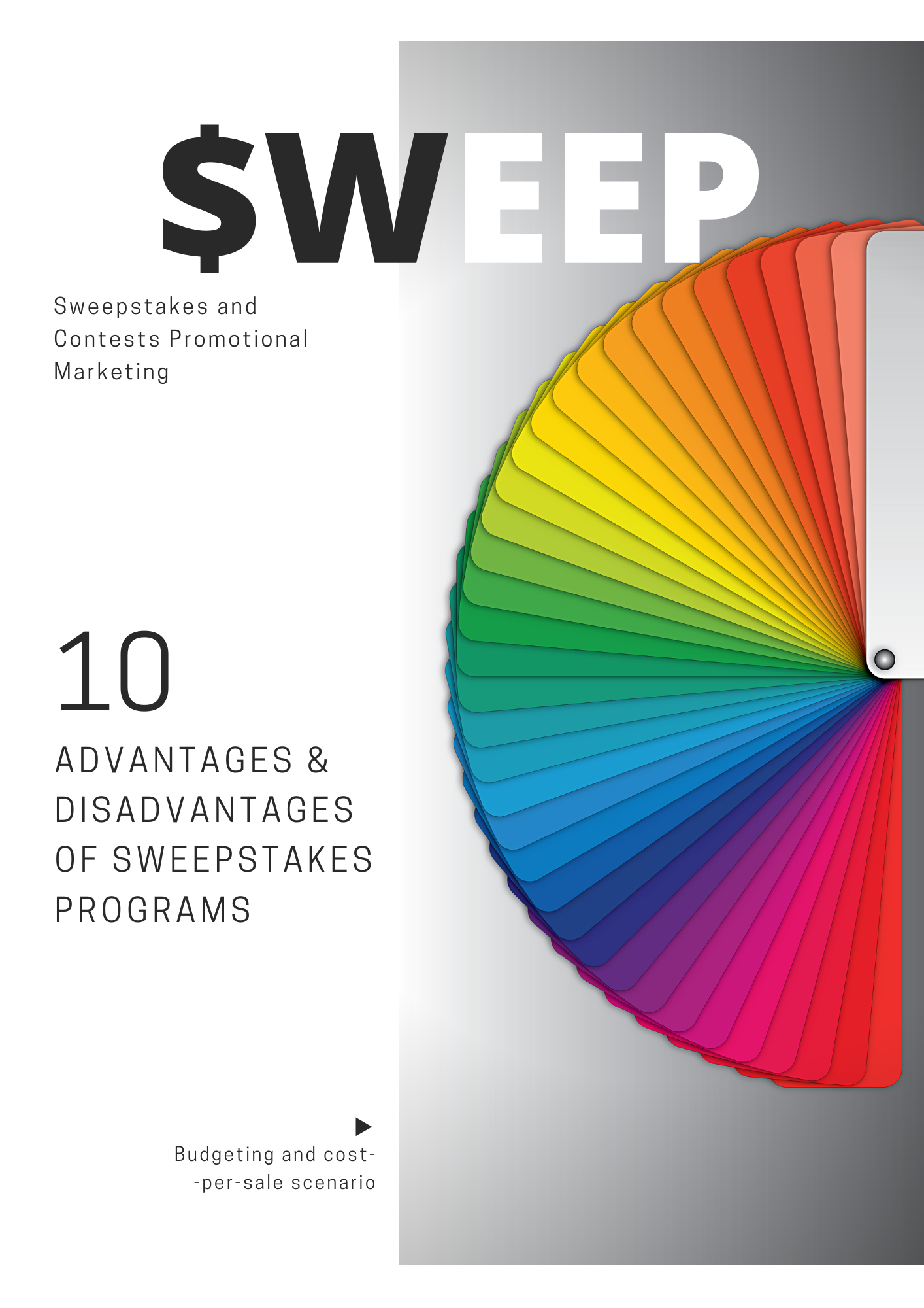 Sweepstakes Program - Promotional Marketing Tool #1